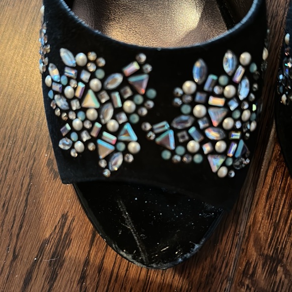 Women’s Beaded Evening Slides - Picture 5 of 7